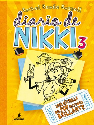 cover image of Diario de Nikki 3--Una estrella del pop muy poco brillante